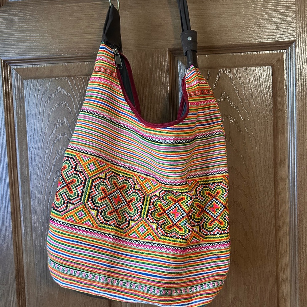 Colorful Patterned Women's Bag